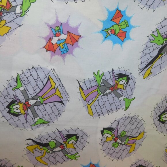 Vintage 1988 Count Duckula Twin Duvet Cover British Cartoon - Picture 8 of 8